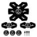 EMS Sticker Lazy Muscle Training Artifact Vibration Shaping Home Massager Abdominal Fitness Device_voghion.com