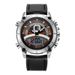 Men's Sport Digital Analog Watch With Rubber Strap - Multifunctional Quartz Watch With Luminous Display, Alarm, Calendar & Weekday Feature_voghion.com
