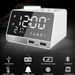 Hot K11 Bluetooth-compatibile 4.2 Radio Speaker con 2 porte USB LED Digital Alarm Home Decoration Orologio da tavolo_voghion.com