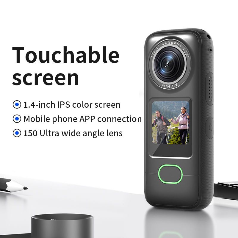 4K HD Sports Camera Motorcycle Dash Cam Outdoor Helmet Riding Photography Video Recorder_voghion.com