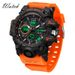 Men's Digital Analog Sports Watch With Waterproof, Stopwatch, Alarm, And Luminous Display Outdoor Sports Multi Function Watch For Men_voghion.com