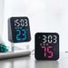 Creative New Temperature Simple LED Electronic Three Sets Of Alarms Entrance Hanging Multi-Scene Practical Clock 8015_voghion.com