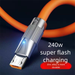 Extended 3m Car Type-C Data Charging Cable 100W Super Fast Charge Compatible With Huawei Honor Android Xiaomi_voghion.com