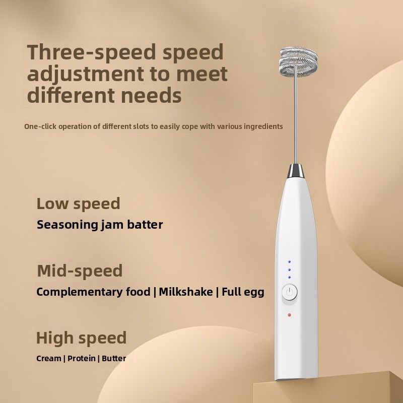 Electric Household Small Automatic Mixer Manual Cream Whipper Egg Beater Cake Baking Tool_voghion.com