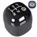 Button Fiat For Panda From 2012 - Black 5-speed Accessories Plastic Gear Knob Stick_voghion.com