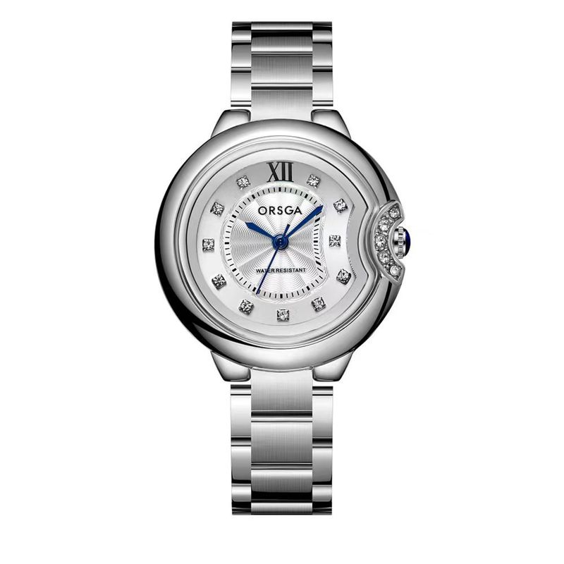 Women's Watch Fashion Balloon Blue Diamond Waterproof Casual Light Luxury Classic Quartz Watch Women_voghion.com