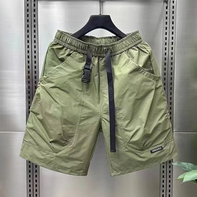 2025 New】Work Pants With Pockets New Men's Sports Summer Loose Straight Five-Point Shorts_voghion.com