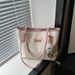 Large Capacity For Women 2024 New Casual Work Commuting Shoulder Bag, Textured College Student Contrasting Tote Bag_voghion.com