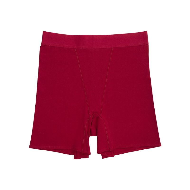 Puur katoenen ondergoed voor dames, boxershorts met hoge taille, veiligheidsbroek met buttlift, meisjesshorts in effen kleur, vrachtvervoer_voghion.com