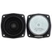 2pcs/lot 78MM 4 Ohm 15W Subwoofer Speaker 3 Inch Convex Cap Bass Square Woofer DIY Bookshelf Speakers Hifi Home Sound_voghion.com
