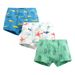 Mother&Kids Kinderunterwäsche, reine Baumwolle, 100 % Baumwolle, kein Clip, PP, kleine und mittelgroße Jungen-Baby-Boxer-Dinosaurier-Shorts_voghion.com