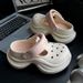 Spring And Summer Fashion Simple Small Waist Two-color Women's Style Slippers_voghion.com