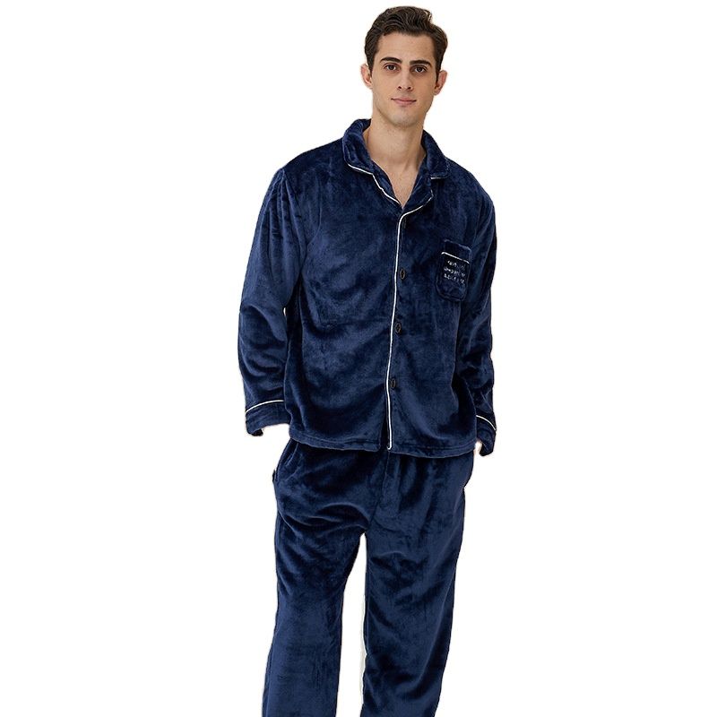 ODM par pama plus size 6xl bomull herrsovkläder pamas för män_voghion.com