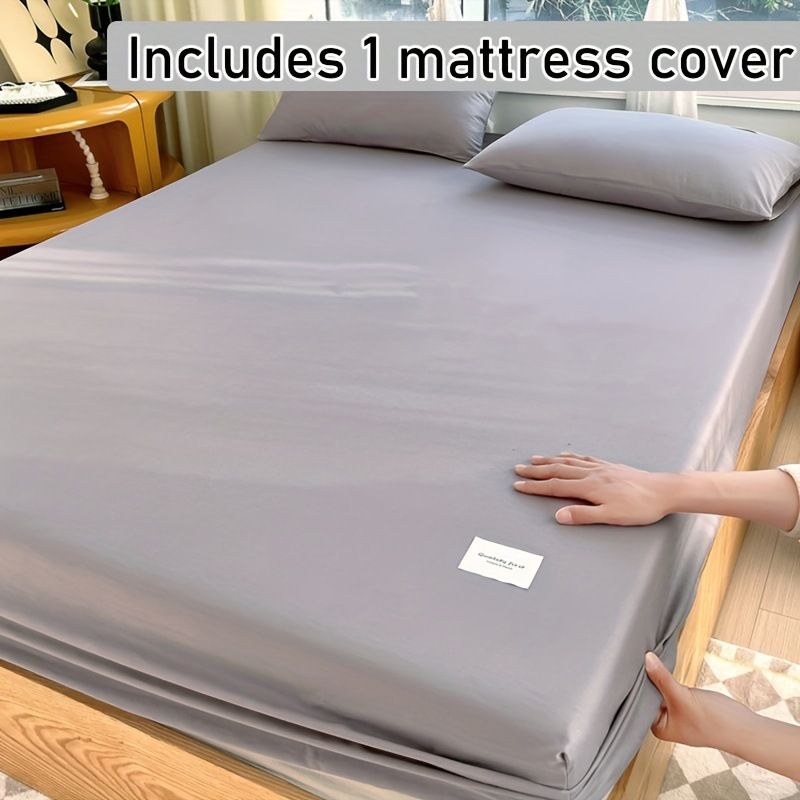 Reine Baumwolle A-Klasse Einzelstück Hochwertiges Export-Einzelbettlaken Staubdichte Tagesdecke Allgemeine Bettwäsche-Lieferungen für vier Jahreszeiten 1PC_voghion.com