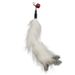Aifeiniao Handheld Steel Wire Rod Wand Bell Feather Replacement Head Set Cat Toy Teaser_voghion.com