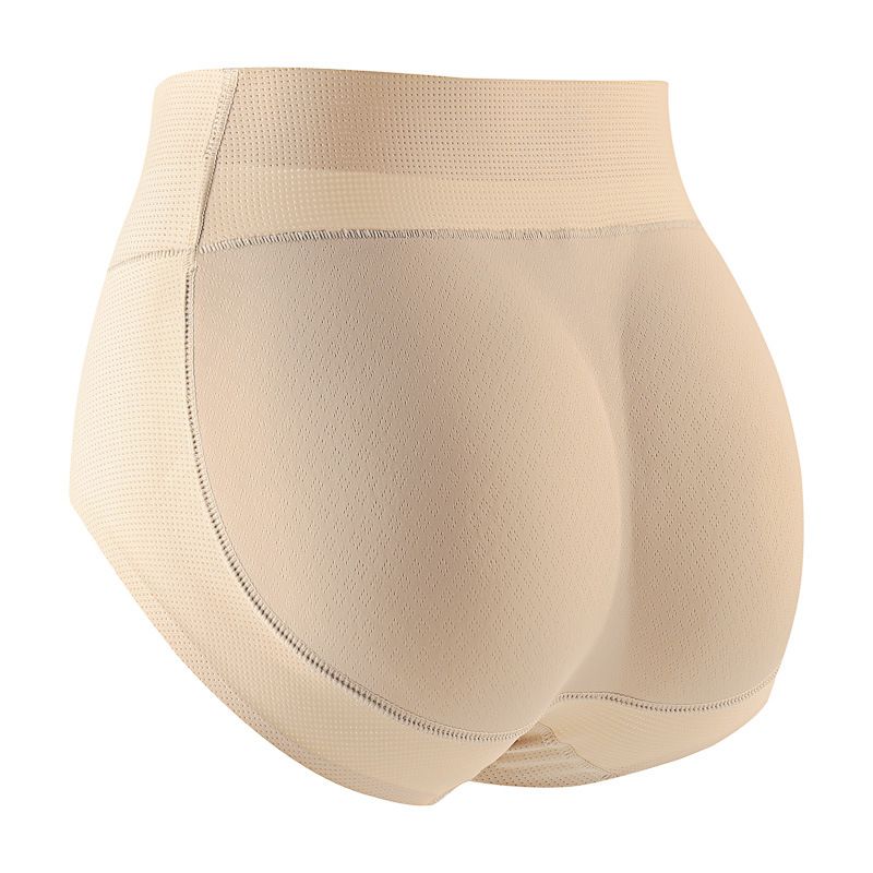 High Waist Lift 3D Realistic Peach Fae Butt Tummy Control Pants Shaping Hip Enhancing Triangle Panties_voghion.com