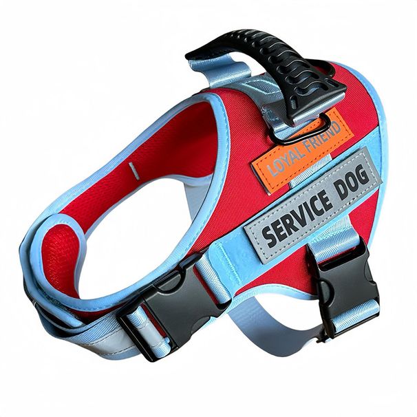 2024 New Pet Harness For Medium And Large Dogs Reflective Explosion-Proof Vest-Style Dog Leash_voghion.com