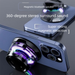 New G200 Speaker Magnetic Phone Stand Desktop Mini Portable Subwoofer Colorful Light_voghion.com