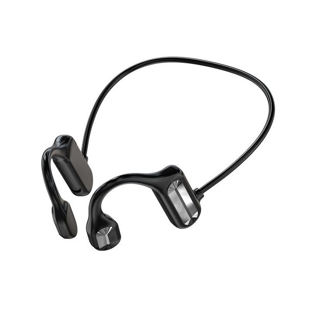 Casque sans fil BL09 ; Bluetooth 5 ; 0 ; Équipement audio à conduction osseuse ; OpenEAR ; Sports de plein air ; Stéréo ; Étanche ; Microphone_voghion.com