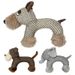 Dog Cotton And Linen Plush Squeaky Pet Durable Chew-Resistant Elephant Monkey Arch-Shaped Teddy Toy_voghion.com