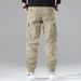 Premium Products 2024 Spring/Summer New Casual Versatile Men's And Women's Same Style Khaki Work Pants, Small, Foot Tight, Nine Cents_voghion.com