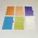 New Separator A7 Color Loose-leaf Hand Ledger Cover Morandi Light Index Page Plan Loose-leaf Wholesale_voghion.com