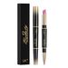 Hot-Selling Makeup QIC Dual-Ended Lip Liner Matte Waterproof Non-Staining 13 Colors Lipstick Pen_voghion.com
