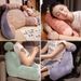 Bedside Large Backrest Neck Lumbar Support Cushion Office Chair Sofa Throw Pillow Naptime Removable And Washable_voghion.com