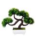 Four-ball pine grass simulation plant potted grass ball bonsai small tree home decoration flower ornaments_voghion.com