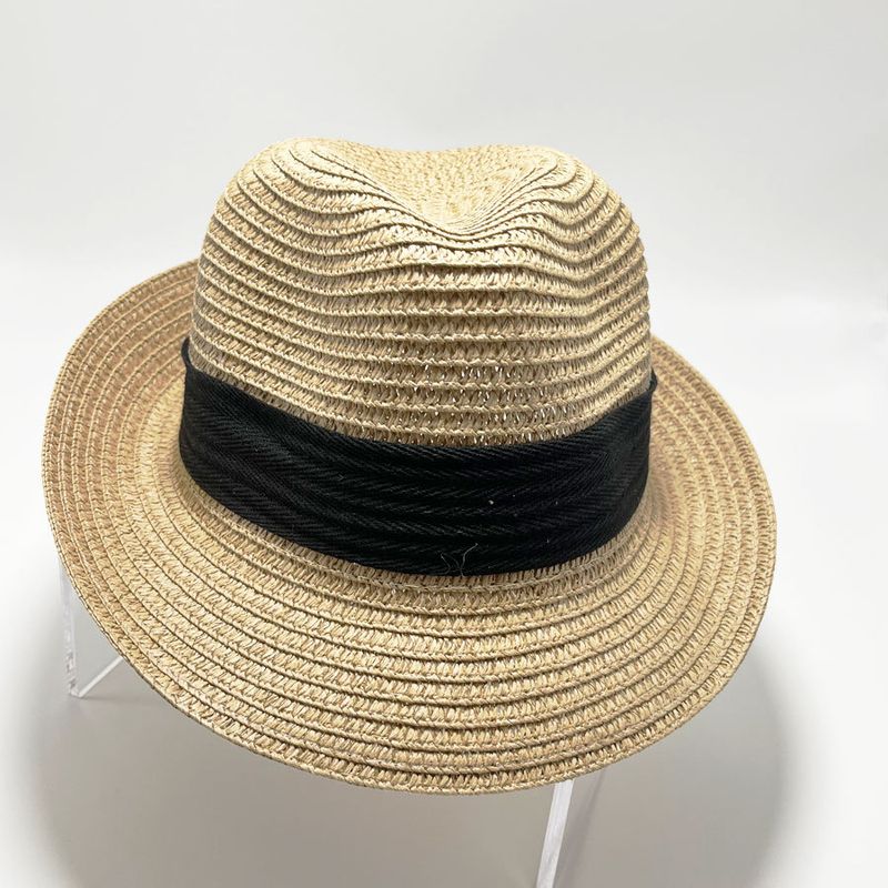 Literary Ethnic Style In Spring Summer, New Large Brimmed Straw Hat For Women, Sun Protection And Shading, Fashionable_voghion.com