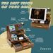 Wood Phone Docking Station with Drawer _voghion.com