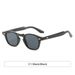 Men's Sunglasses Anti Ultraviolet Strong Light Foreign Trade Fashion Trend Rice Nail Square Black Frame_voghion.com