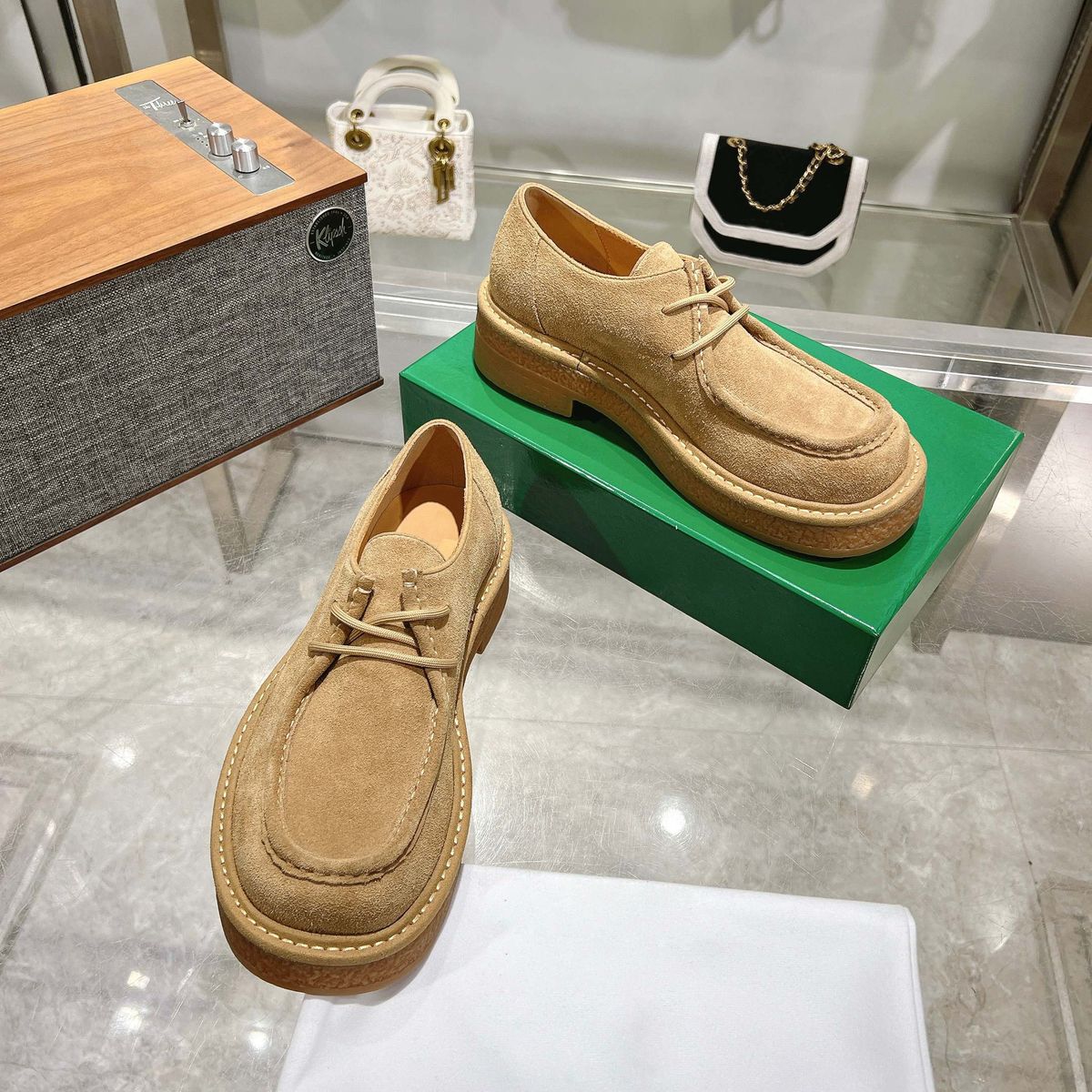 Baskets tendance en cuir et daim pour homme, style coréen, décontractées et polyvalentes, style britannique_voghion.com