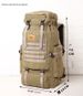 Canvas Herren Sport zu Fuß Vintage Militär Rucksack_voghion.com