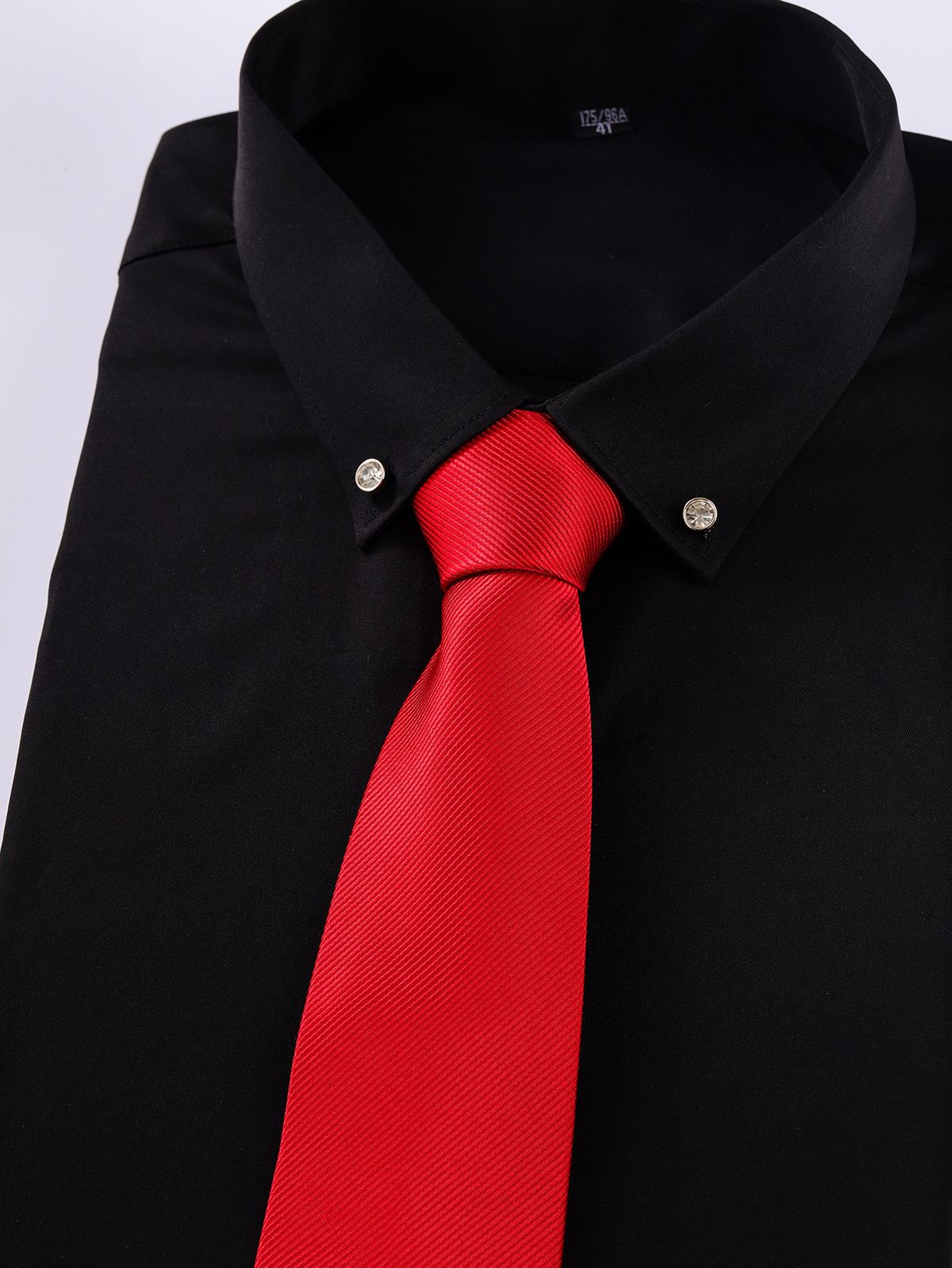 Cravatta nera a righe da uomo, elegante e formale, con cerniera, senza nodo, disponibile in magazzino, da 8 cm, facile da tirare._voghion.com