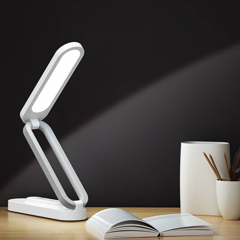 Folding eye protection table lamp student children's desk infinitely dimmable super bright led night light portable rechargeable reading light_voghion.com