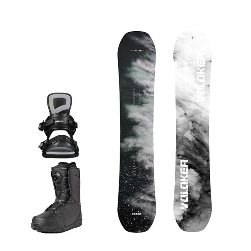 Snowboard adult all area ski equipment flat cut skateboard snowboard set all-round board_voghion.com