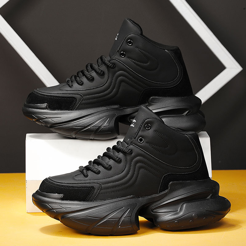 Nieuwe modieuze Ins herenschoenen voor herfst 2025, dikke zolen, colorblocked dad shoes, ruimteschip casual sneakers, boardschoenen_voghion.com