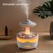 UFO Humidifier & White Noise Machine - Large Capacity Ultrasonic Diffuser With Essential Oil Tray For Home Relaxation_voghion.com