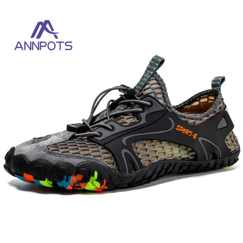 New Quick-Dry Breathable Aqua Shoes Men Women Beach Non-Slip Water Shoe Couples Outdoor Beach Swimming Upstream Wading Footwear_voghion.com