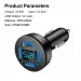 USB Car Fast Charging Phone Adapter For IPhone 16 15 Samsung Xiaomi Huawei Quick Charger 3.0 Charger With Digital Display_voghion.com