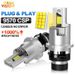 D2S/R D4S/R LED-Scheinwerferlampe CANBUS Leistungsstarkes 1700-W-Autolicht Superheller beidseitiger CSP-Chip 12V HID-Turbolampe_voghion.com