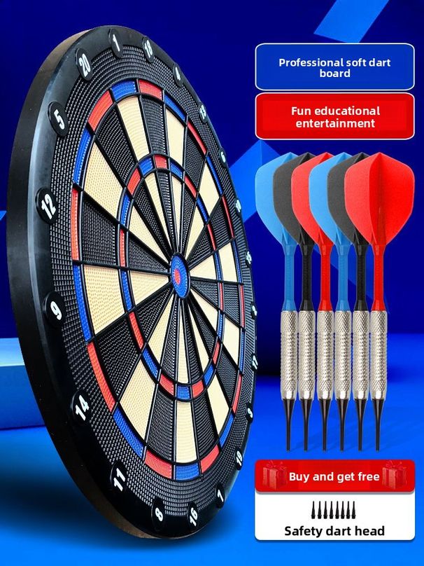 Jianliwang Electronic Dartboard Set For Home Indoor Office Professional Soft Dart Target Board Advanced Darts_voghion.com