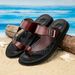 Sandali casual comodi e comodi da spiaggia da uomo, nuovi e estivi, antiscivolo e multiuso_voghion.com