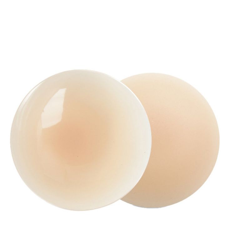 Pecho interior de madera con tacto naranja para mujer, silicona ligera y anticonvexa, ligero y de verano, invisible sin rastro._voghion.com