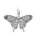 INS Style Bling Super Flash Alloy Full Diamond Butterfly Pendant High End Women's Necklace _voghion.com