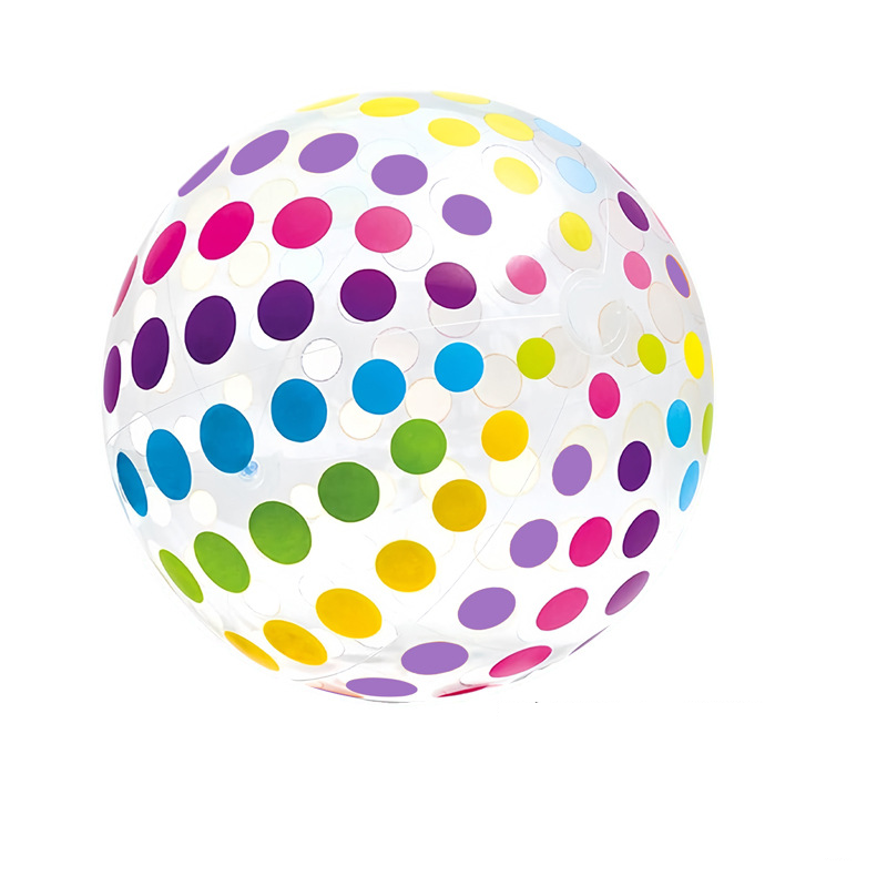 Eco-Friendly PVC Beach Ball Colorful Striped Inflatable Soccer Ball For Kids Outdoor Water Play Family Fun_voghion.com