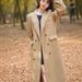 Luxury Double-Breasted Wool Coat – Longline Trench Coat With Notched Lapel (Cocoa/Taupe/Charcoal, S-M, Premium Outerwear)_voghion.com