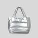 Women's Bags New Nylon Quilted Cotton Tote Bag Women's Striped Lightweight Down Cotton Shoulder Messenger Bag Handbag_voghion.com