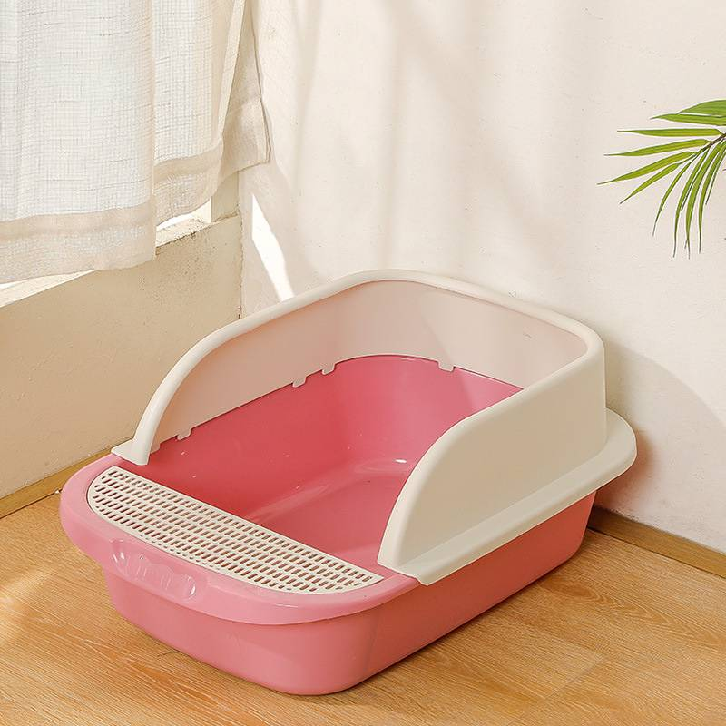 Cat Litter Boxes Fully Enclosed Cat Litter Box Splash Proof Large Fully Enclosed Cat Toilet Litter Box_voghion.com